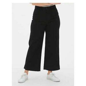 Gap Women’s High Rise Wide Leg Black Denim